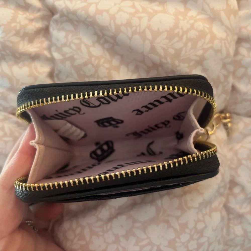 Juicy Couture Wallet with Wristlet Strap